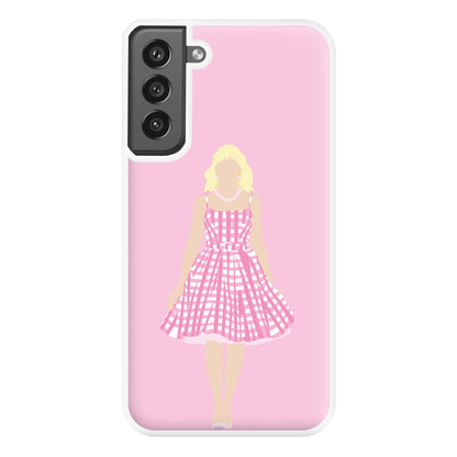 Pink Dress - Margot Phone Case for Galaxy S21FE