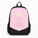Pink Dress - Margot Large Backpack
