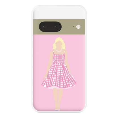 Pink Dress - Margot Phone Case for Google Pixel 7a