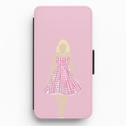 Pink Dress - Margot Flip / Wallet Phone Case 1