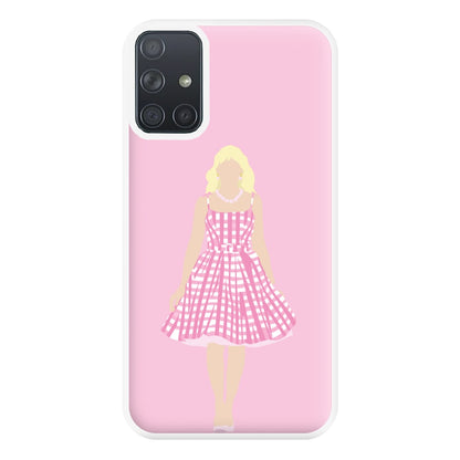 Pink Dress - Margot Phone Case for Galaxy A71