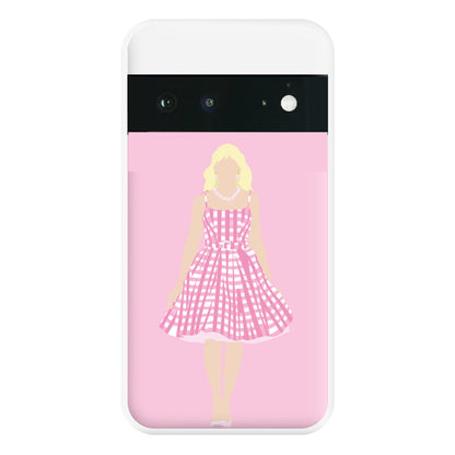 Pink Dress - Margot Phone Case for Google Pixel 6a