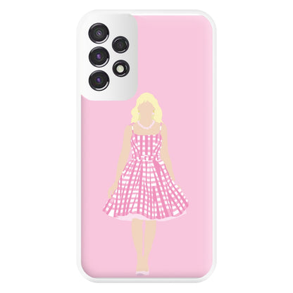 Pink Dress - Margot Phone Case for Galaxy A53