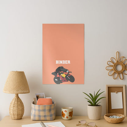 Binder - Motorbike Art Print