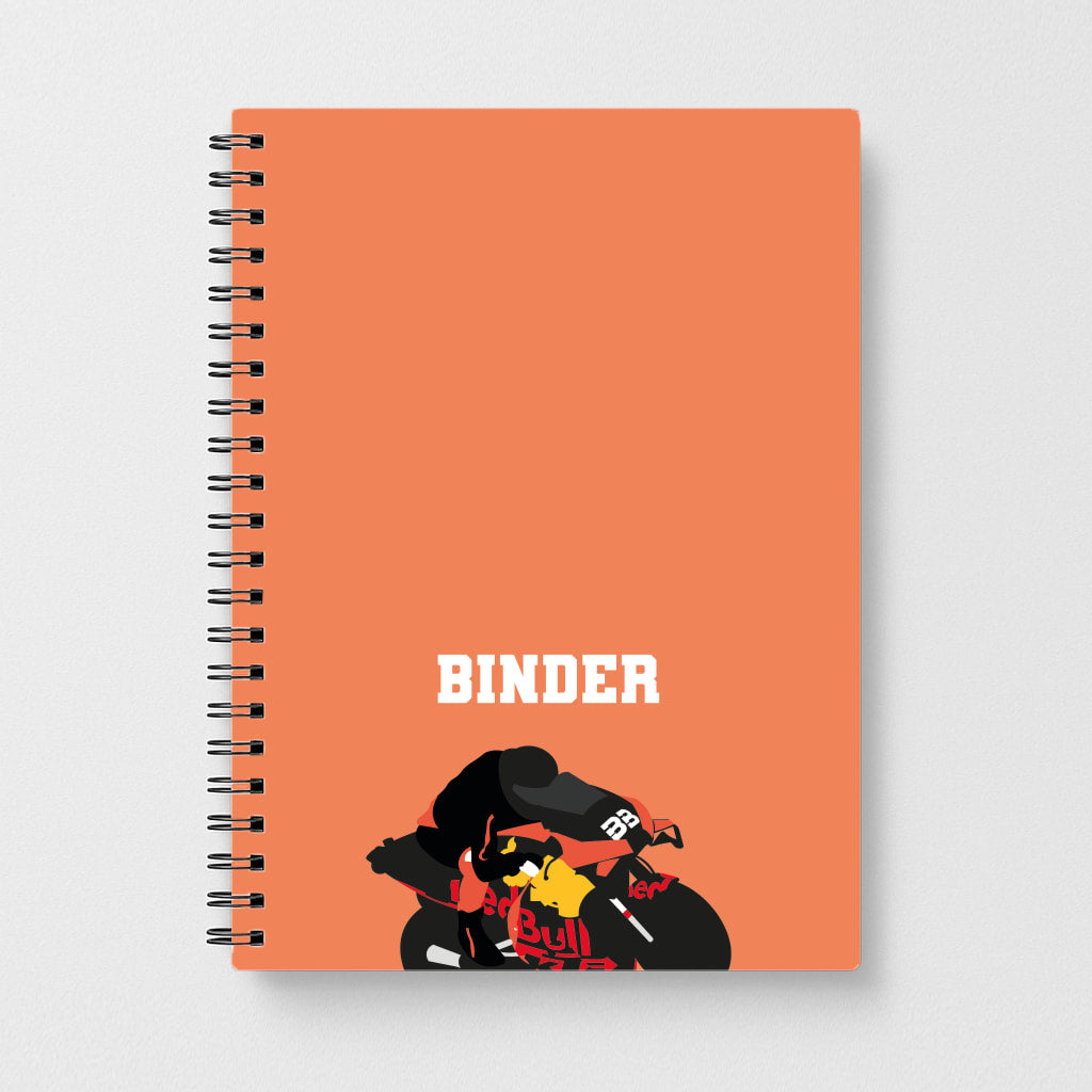 Binder - Motorbike Notebook