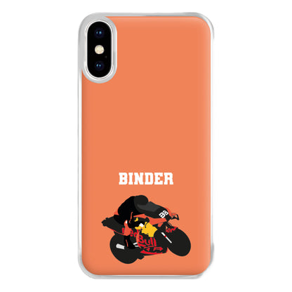 Binder - Motorbike Phone Case for iPhone XS Max