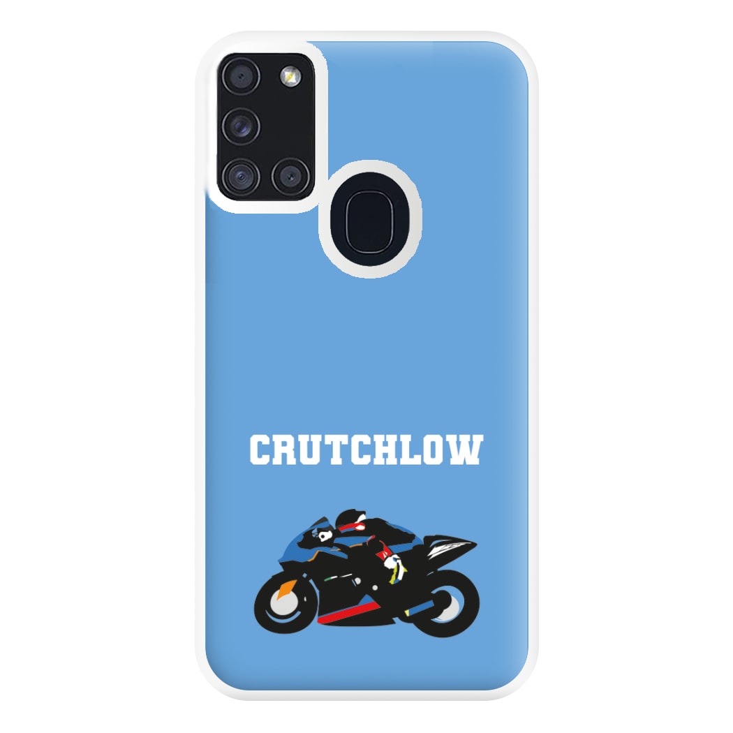 Crutchlow - Motorbike Phone Case for Galaxy A21s