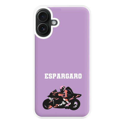 Espargaro - Motorbike Phone Case for iPhone 16 Plus