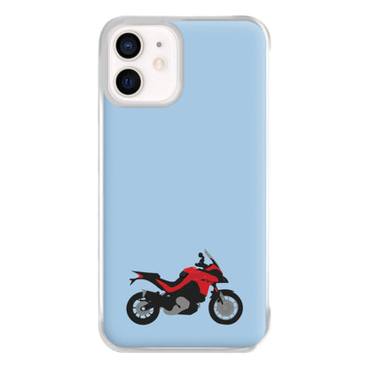 Red Motorbike - Motorbike Phone Case for iPhone 13 Mini