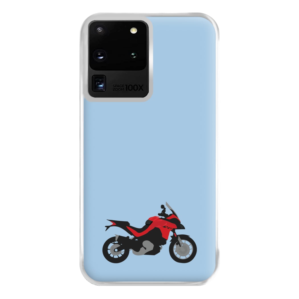 Red Motorbike - Motorbike Phone Case for Galaxy S20 Ultra