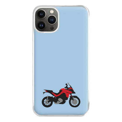 Red Motorbike - Motorbike Phone Case for iPhone 13