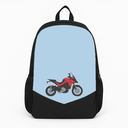 Red Motorbike - Motorbike Backpack
