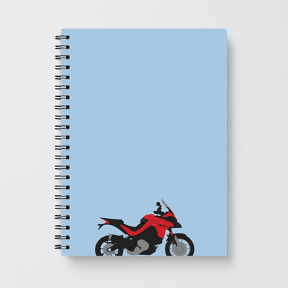 Red Motorbike - Motorbike Notebook