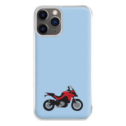 Red Motorbike - Motorbike Phone Case for iPhone 12 Pro Max