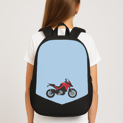 Red Motorbike - Motorbike Backpack