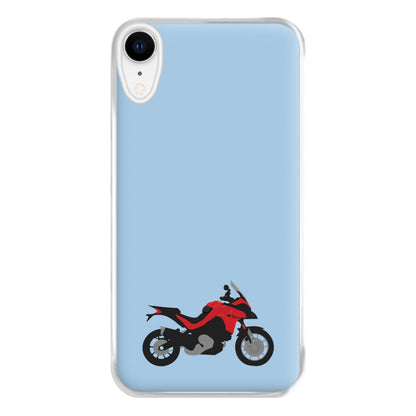 Red Motorbike - Motorbike Phone Case for iPhone XR