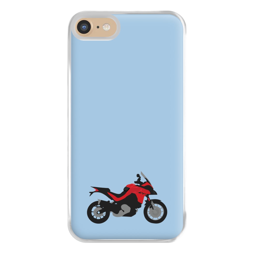 Red Motorbike - Motorbike Phone Case for iPhone 6 / 7 / 8 / SE