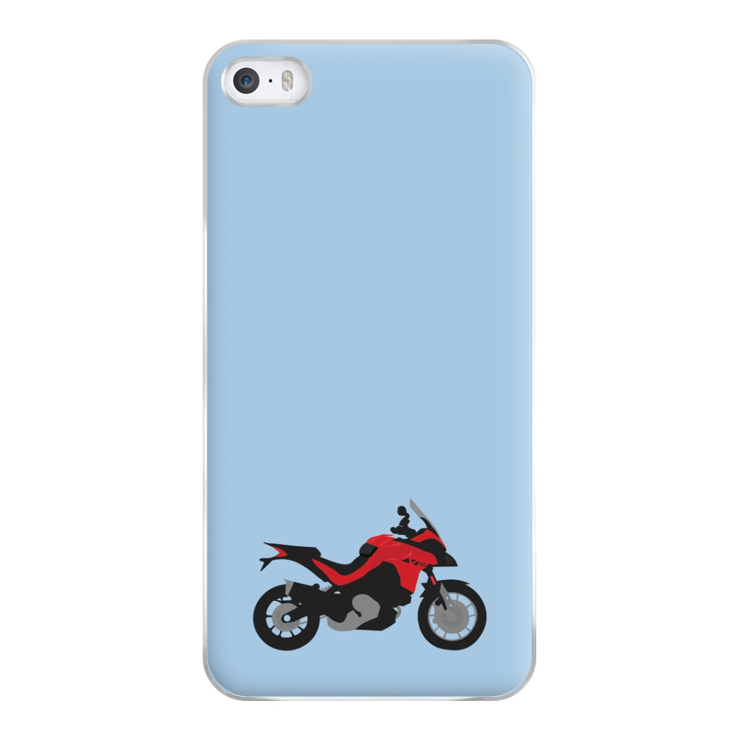 Red Motorbike - Motorbike Phone Case for iPhone 5 / 5s / SE 2016