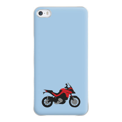 Red Motorbike - Motorbike Phone Case for iPhone 5 / 5s / SE 2016