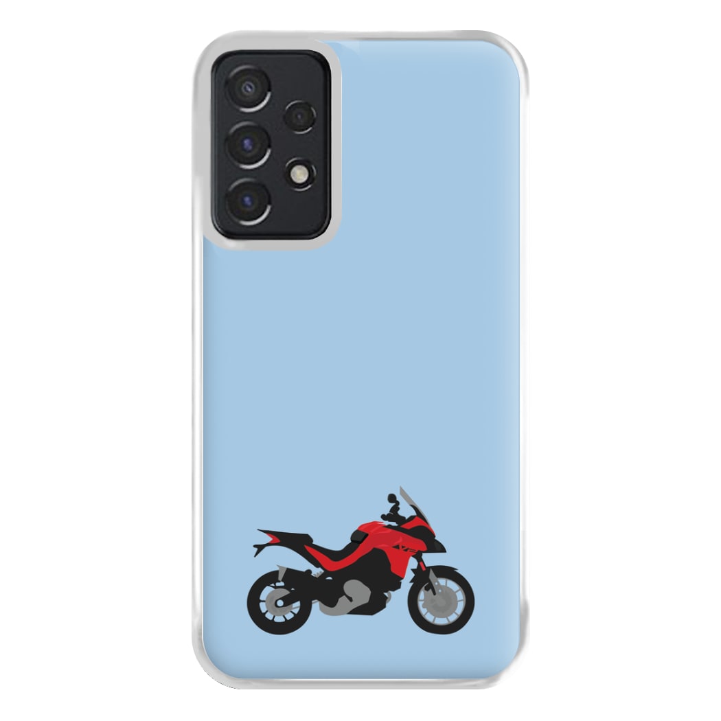 Red Motorbike - Motorbike Phone Case for Galaxy A52 / A52s