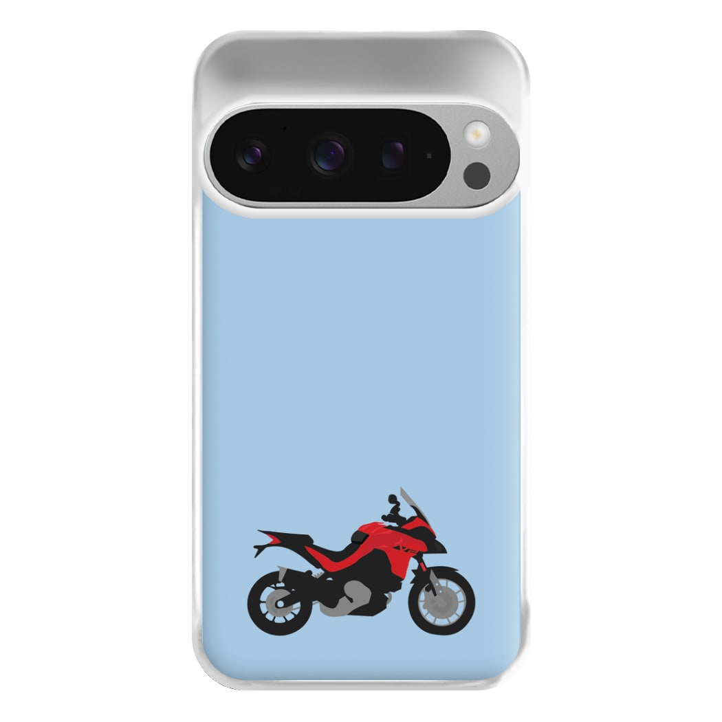 Red Motorbike - Motorbike Phone Case for Google Pixel 9 Pro XL