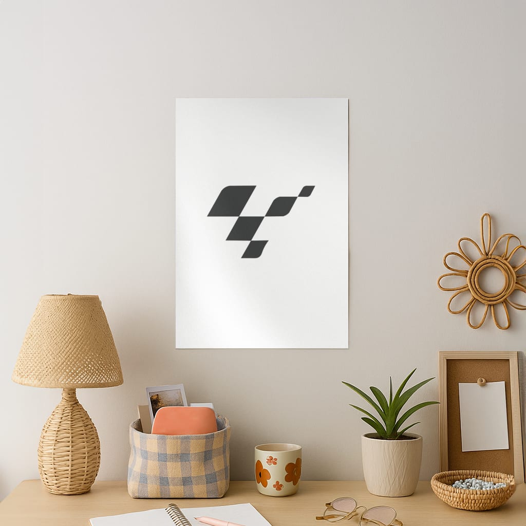 logo - Motorbike Art Print