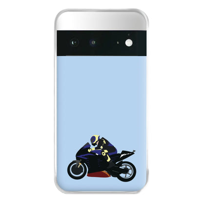 Purple Motorbike - Motorbike Phone Case for Google Pixel 6a