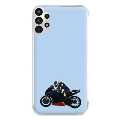 Purple Motorbike - Motorbike Phone Case for Galaxy A13