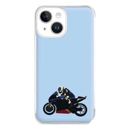 Purple Motorbike - Motorbike Phone Case for iPhone 14