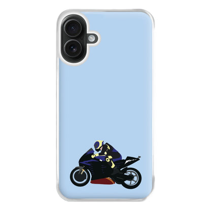 Purple Motorbike - Motorbike Phone Case for iPhone 16 Plus