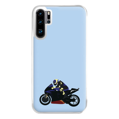 Purple Motorbike - Motorbike Phone Case for Huawei P30 Pro