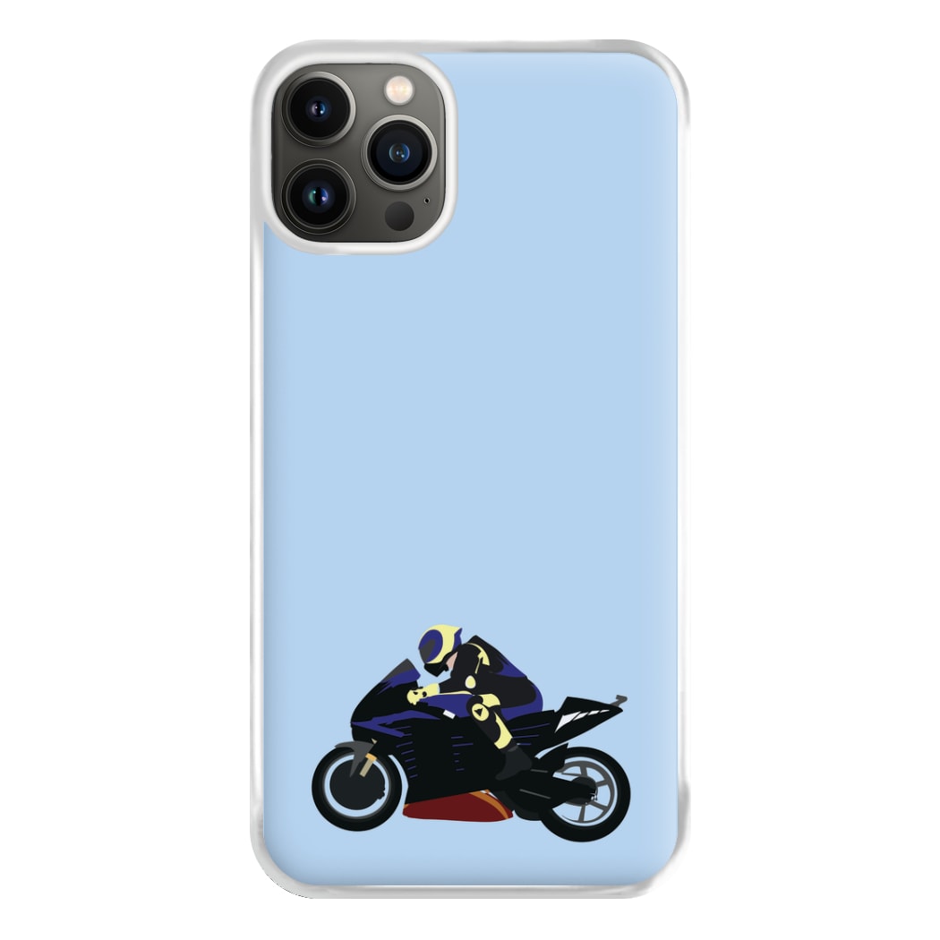 Purple Motorbike - Motorbike Phone Case for iPhone 13