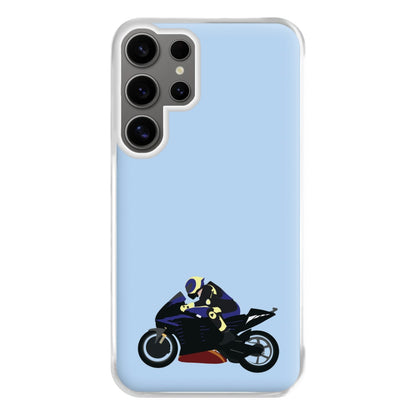 Purple Motorbike - Motorbike Phone Case for Galaxy S24 Ultra