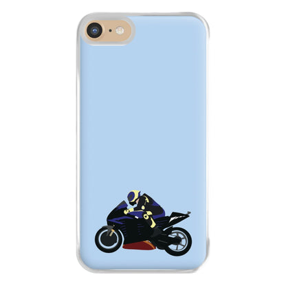 Purple Motorbike - Motorbike Phone Case for iPhone 6 / 7 / 8 / SE