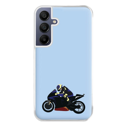 Purple Motorbike - Motorbike Phone Case for Galaxy A16