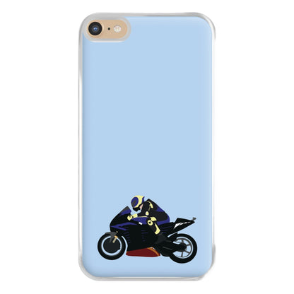 Purple Motorbike - Motorbike Phone Case for iPhone 6 Plus / 7 Plus / 8 Plus