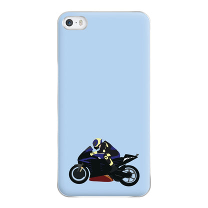 Purple Motorbike - Motorbike Phone Case for iPhone 5 / 5s / SE 2016