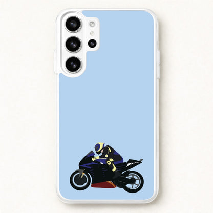 Purple Motorbike - Motorbike Phone Case for Galaxy S26 Ultra
