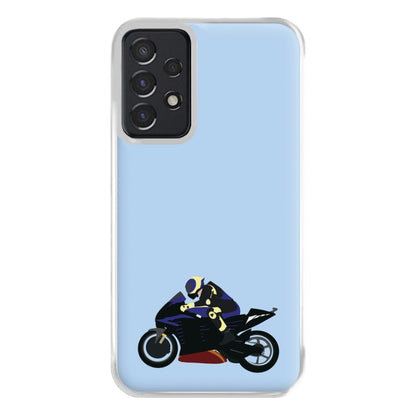 Purple Motorbike - Motorbike Phone Case for Galaxy A52 / A52s