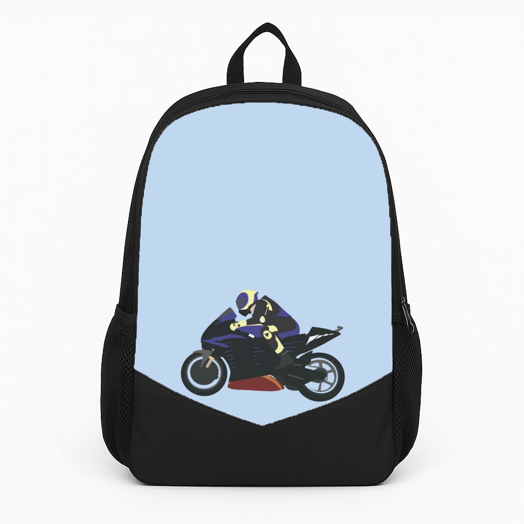 Purple Motorbike - Motorbike Backpack