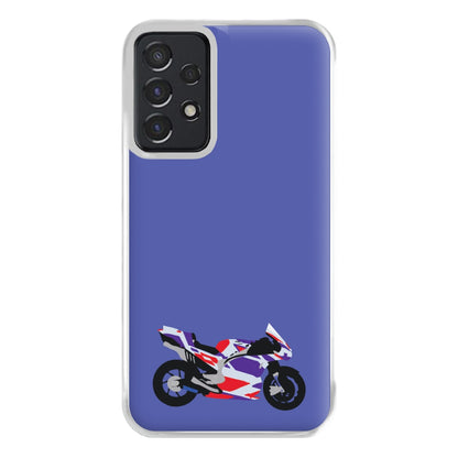 Red And Purple Motorbike - Motorbike Phone Case for Galaxy A52 / A52s