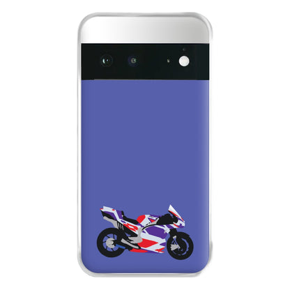 Red And Purple Motorbike - Motorbike Phone Case for Google Pixel 6a