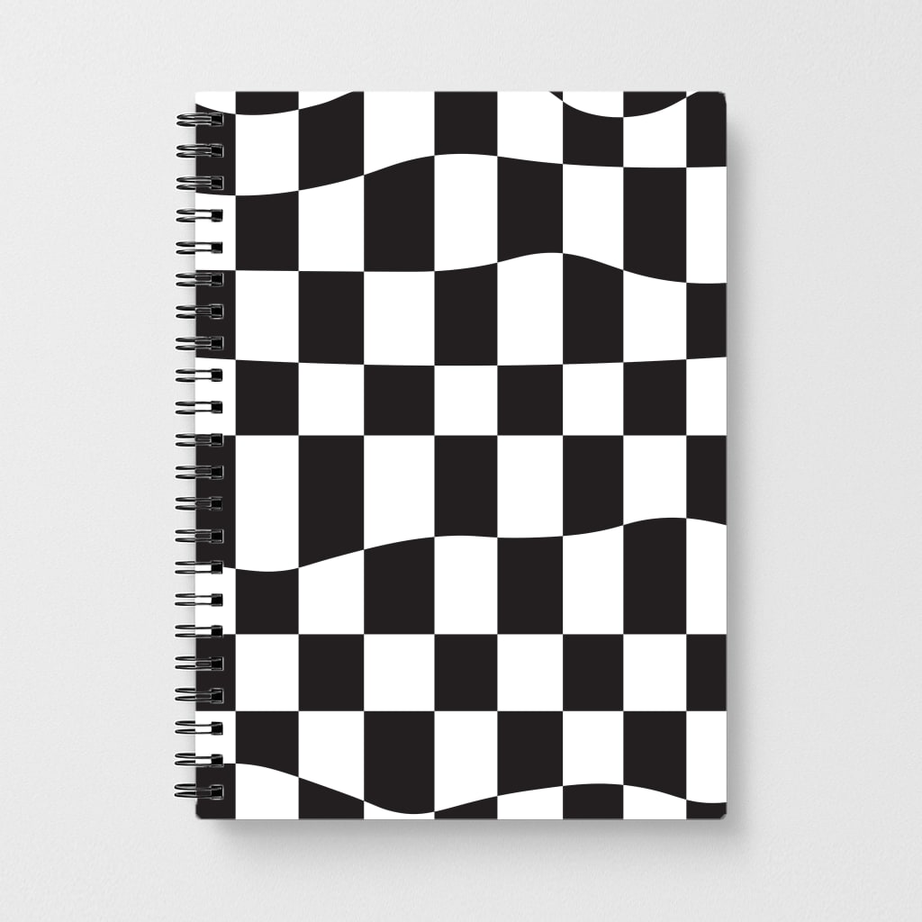 Pattern - Motorbike Notebook