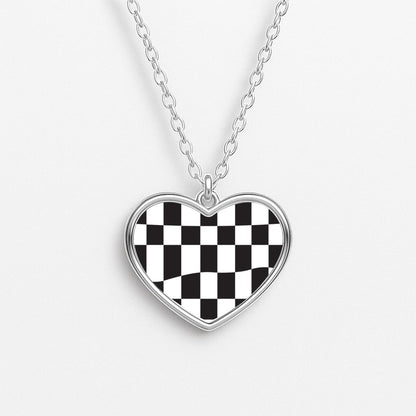 Pattern - Motorbike Heart Necklace