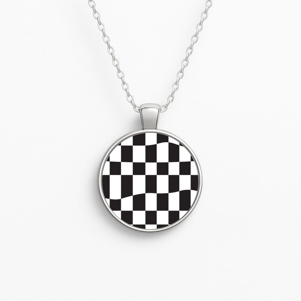 Pattern - Motorbike Circle Necklace