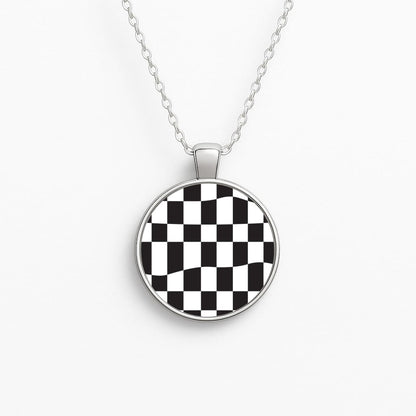 Pattern - Motorbike Circle Necklace