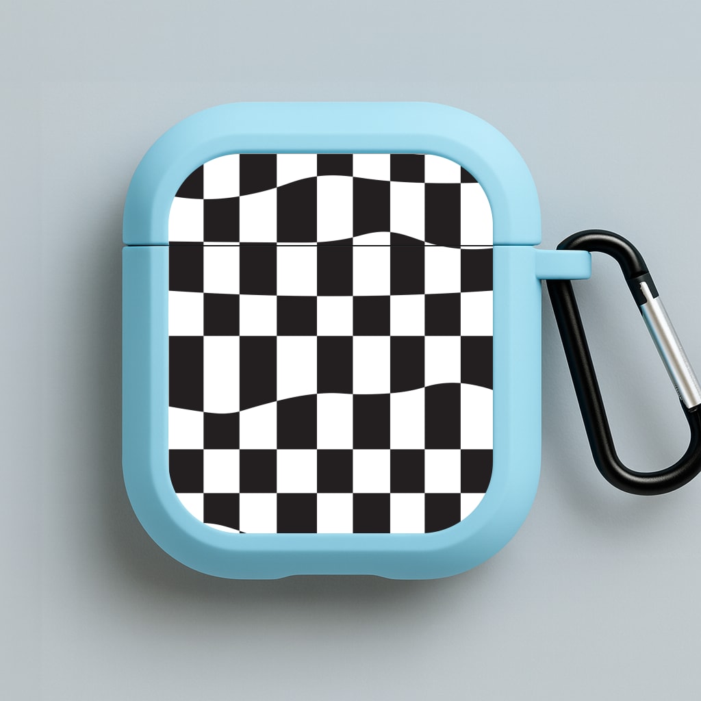Pattern - Motorbike Blue AirPods Case