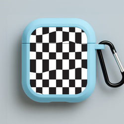 Pattern - Motorbike Blue AirPods Case