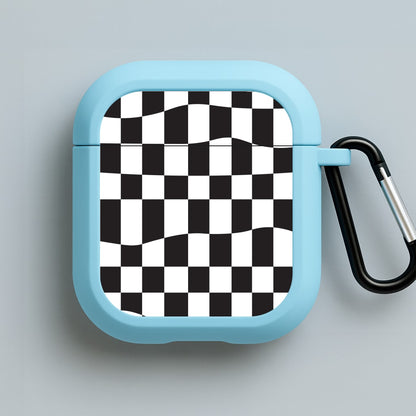 Pattern - Motorbike Blue AirPods Case