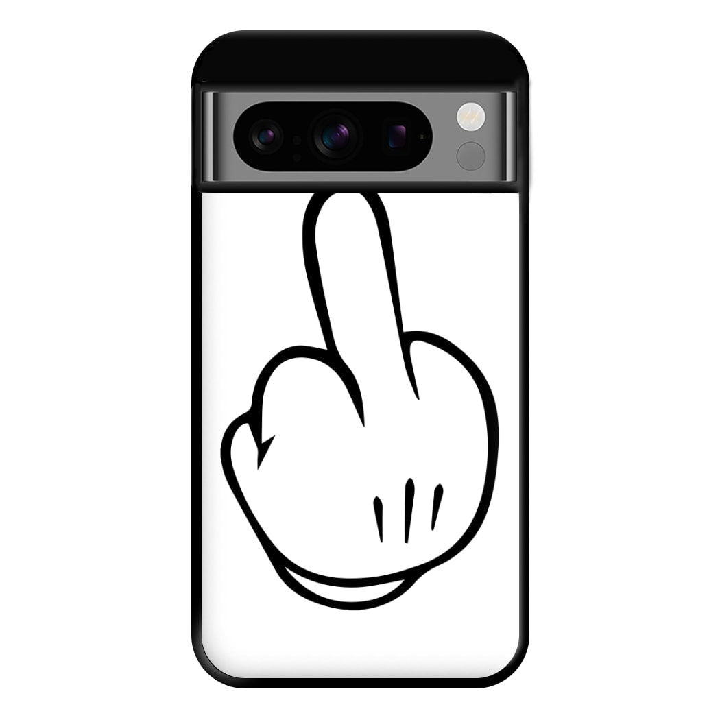 Fairytale Mouse Middle Finger Phone Case for Google Pixel 8 Pro